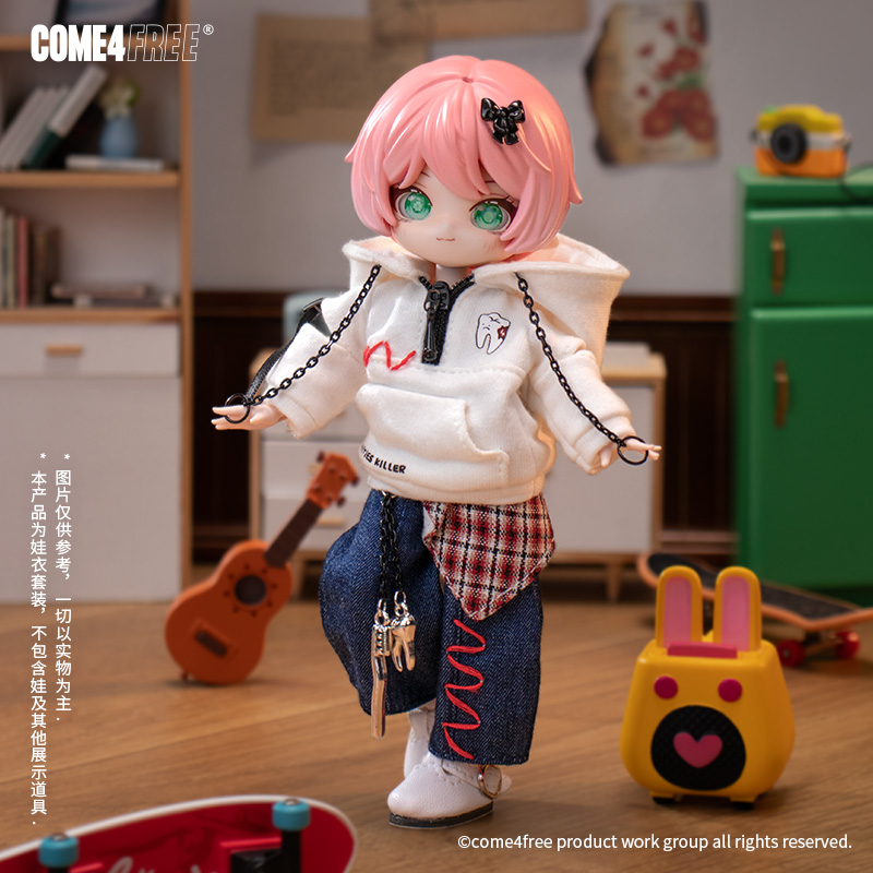 Baby Clothing Model - COME4FREE-Baby人形服、デイリーシリーズ、歯に定規が必要、ob11、bjd、スカート