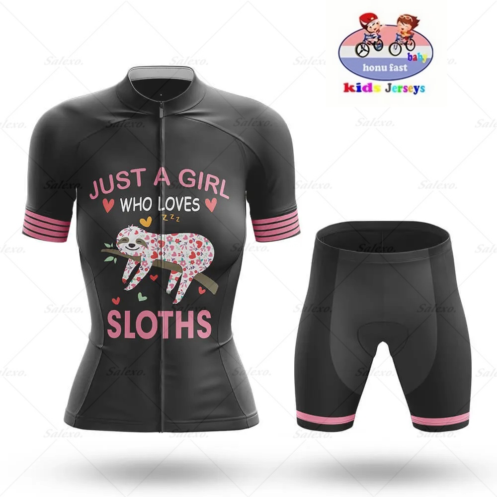 Baby Clothing Factory - 2026 ベビー通気性キッズナマケモノサイクリングジャージセットクッションショーツ子供マウンテンバイク服男の子女の子夏自転車キット