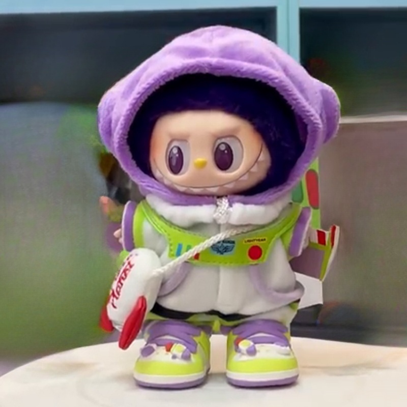 Baby Clothing Model - 新しい Labubu 服バズ・ライトイヤーベビードール服トイストーリー 17 センチメートル Labubu