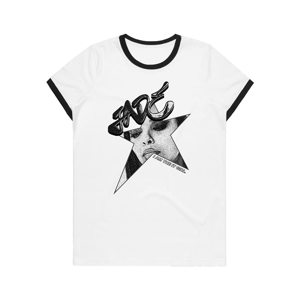 Baby Y2K Clothing - ジェイド スター T シャツ ジェイド サー・ワール