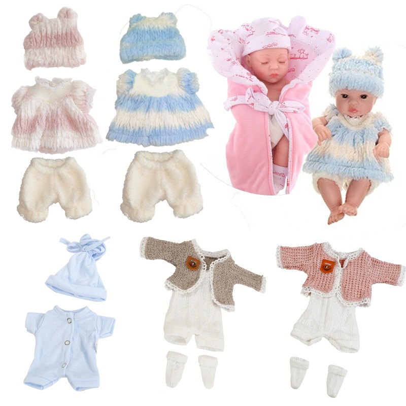Baby Clothing Jumpers - ベビーボーン人形の衣装服 30 センチメートル 13 インチジャンパーロンパーススーツ +