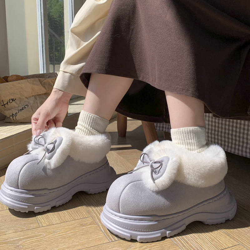 暖かいフェイクファーふわふわスリッパ レディース 冬用プラッ - Soft Sole Booties のレビューと価格