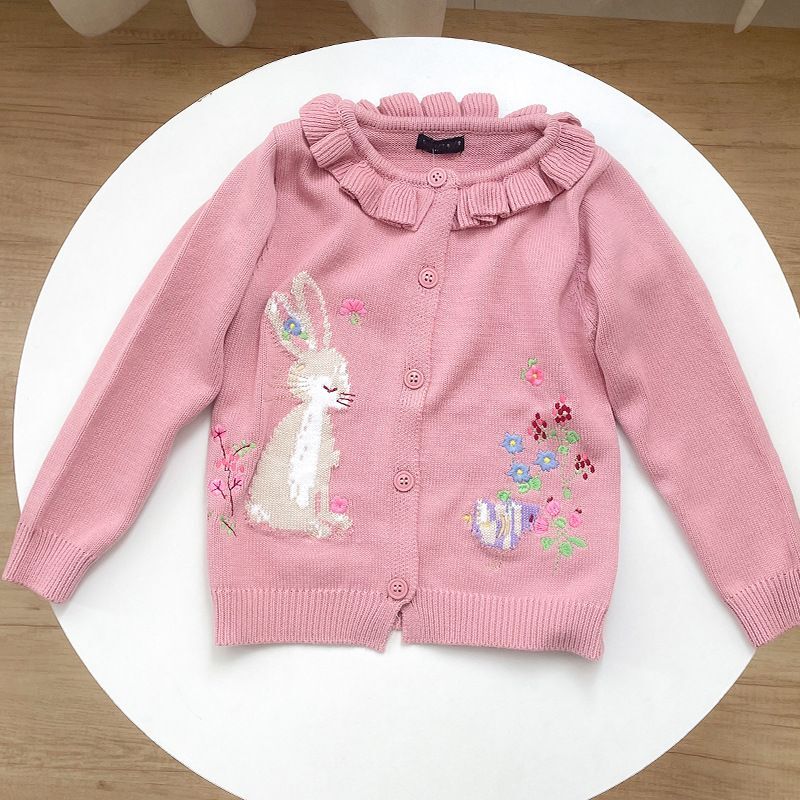 2025年春秋 子供用ジャンパー ベビーガール 手刺繍 ツイ - Baby Clothing Jumpers のレビューと価格