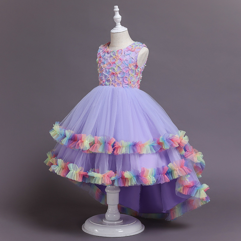 新しい子供服女の子ドレスベビー夏少女プリンセスドレスプリンセ - Baby Clothing Factory のレビューと価格