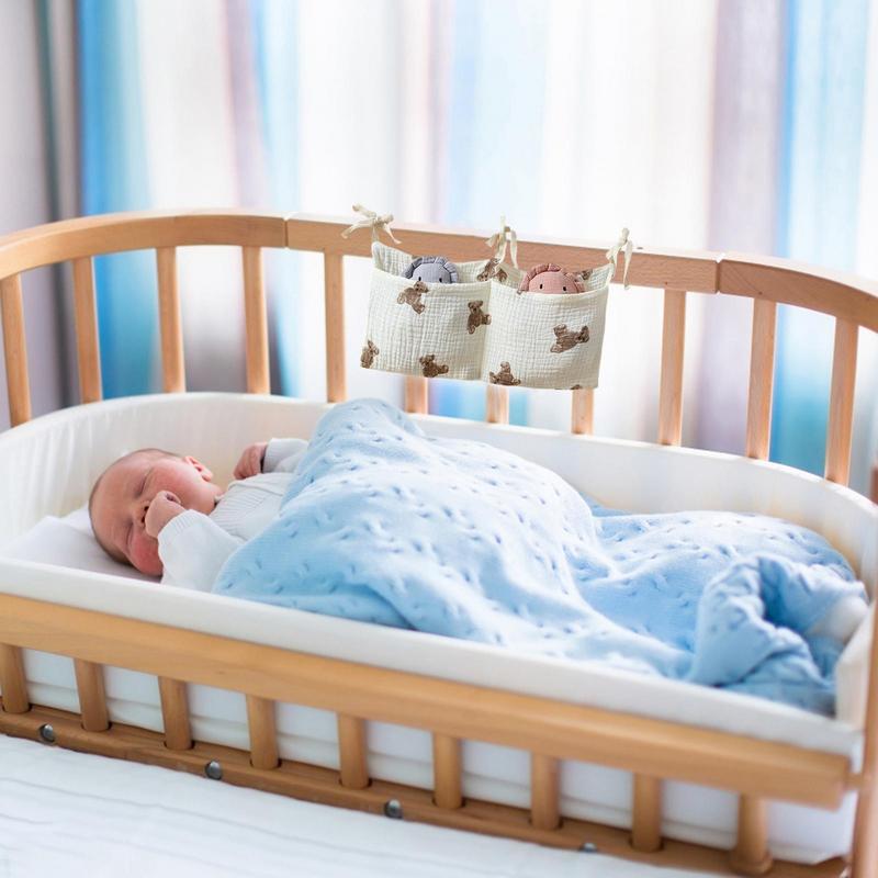 ベビーベッドオーガナイザー、キャディベッド、収納バッグ、2ポ - Baby Clothing Bag のレビューと価格