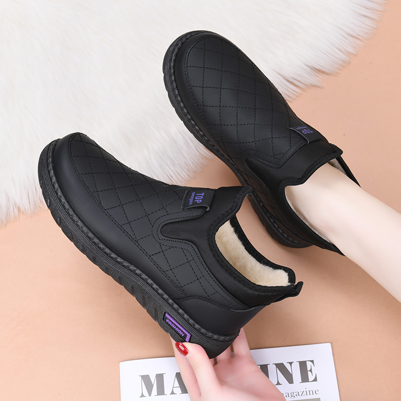 新しい冬の女性の靴、ベルベット、暖かく快適なショートブーツ、 - Soft Sole Booties のレビューと価格