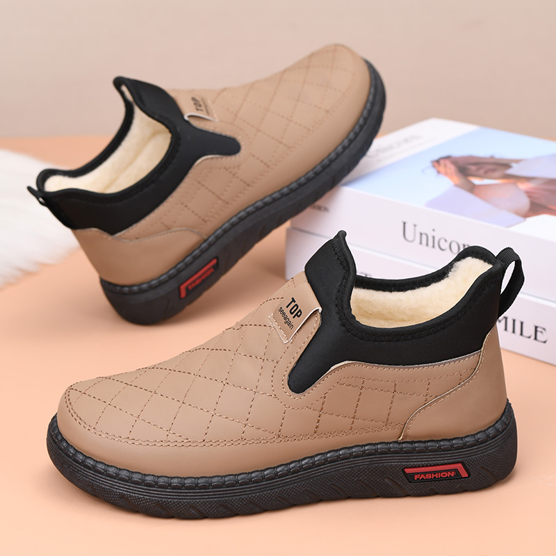 新しい冬の女性の靴、ベルベット、暖かく快適なショートブーツ、 - Soft Sole Booties のレビューと価格