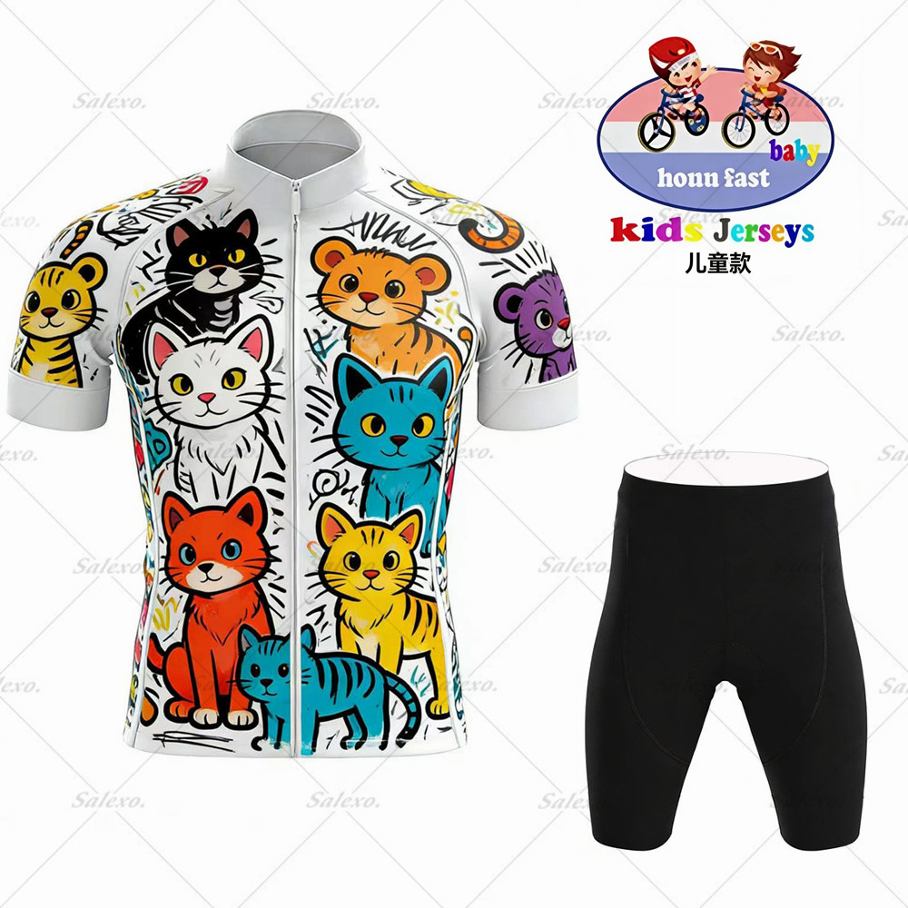 ベビー 2026 キッズサイクリングジャージセット男の子女の - Baby Clothing Factory のレビューと価格