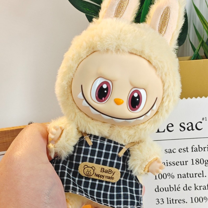 17 センチメートル Labubu ぬいぐるみキッチン子犬ベ - Baby Clothing Model のレビューと価格