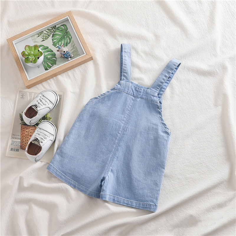 夏キッズベビーボーイズジャンパーパンツデニムショーツジーンズ - Baby Clothing Jumpers のレビューと価格