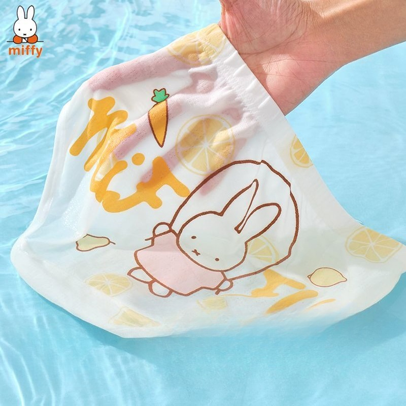 ミッフィーかわいいアニメ漫画パンツ女の子通気パンツアイスシル - Baby Clothing Model のレビューと価格