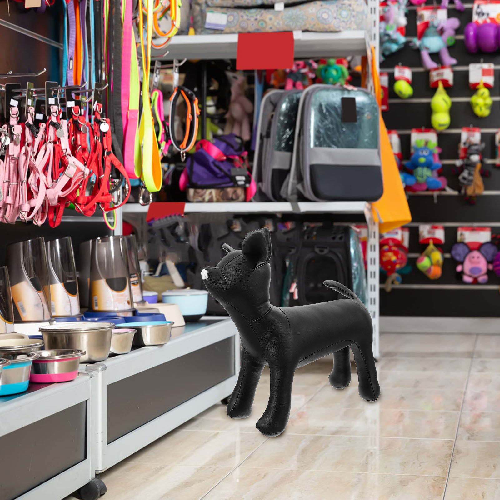 ペット服展示用PU製犬マネキン、自立型で柔軟なリアルな彫刻、 - Baby Shop Clothing のレビューと価格