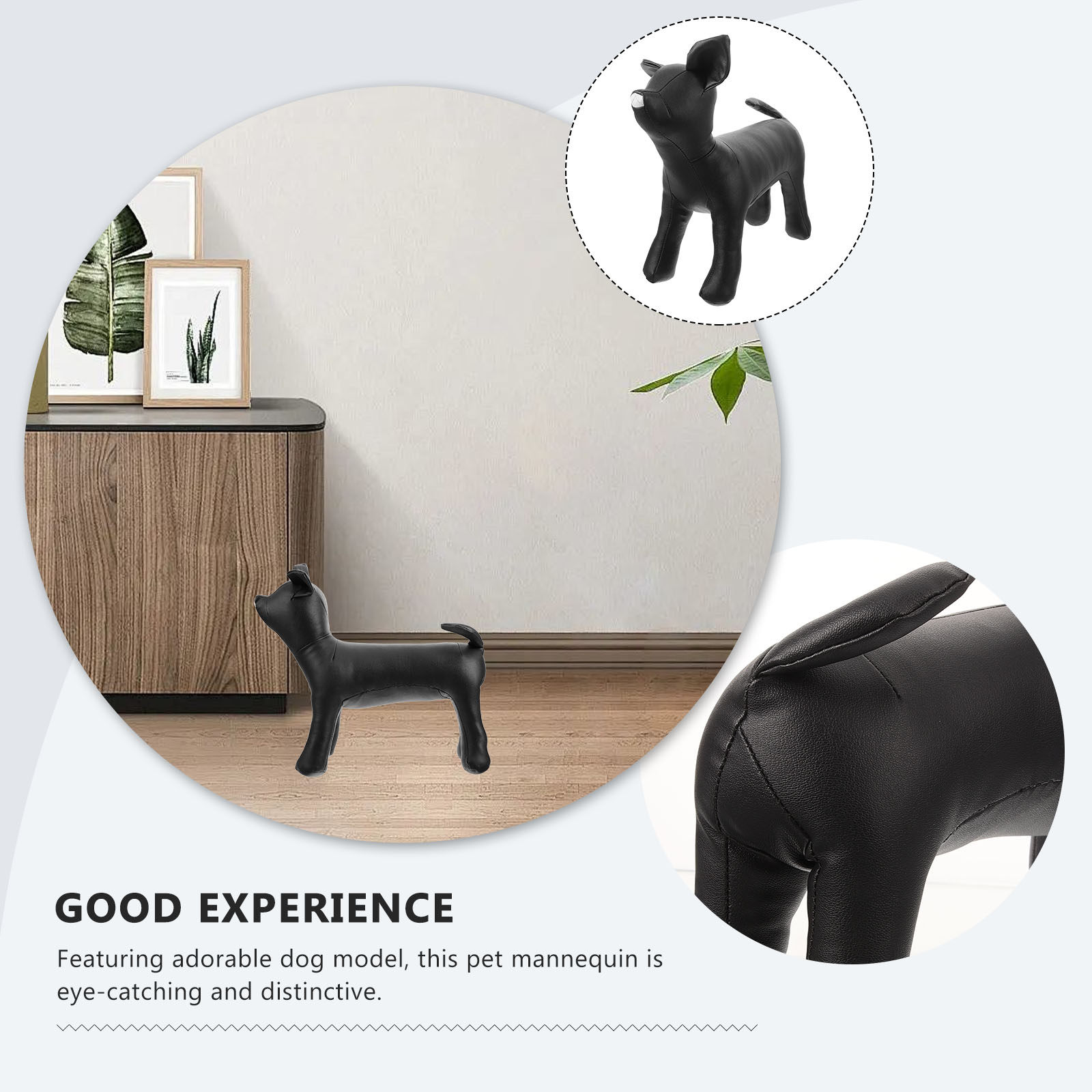 ペット服展示用PU製犬マネキン、自立型で柔軟なリアルな彫刻、 - Baby Shop Clothing のレビューと価格