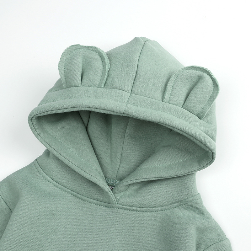 子供のための刺繍されたクマのフーディ,パーソナライズされた名 - Baby Clothing Jumpers のレビューと価格