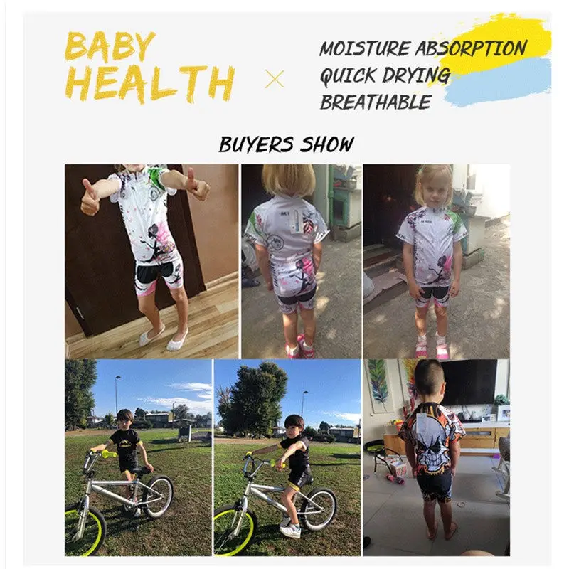 新しいモビスターチームベビー通気性子供サイクリングジャージセ - Baby Clothing Factory のレビューと価格