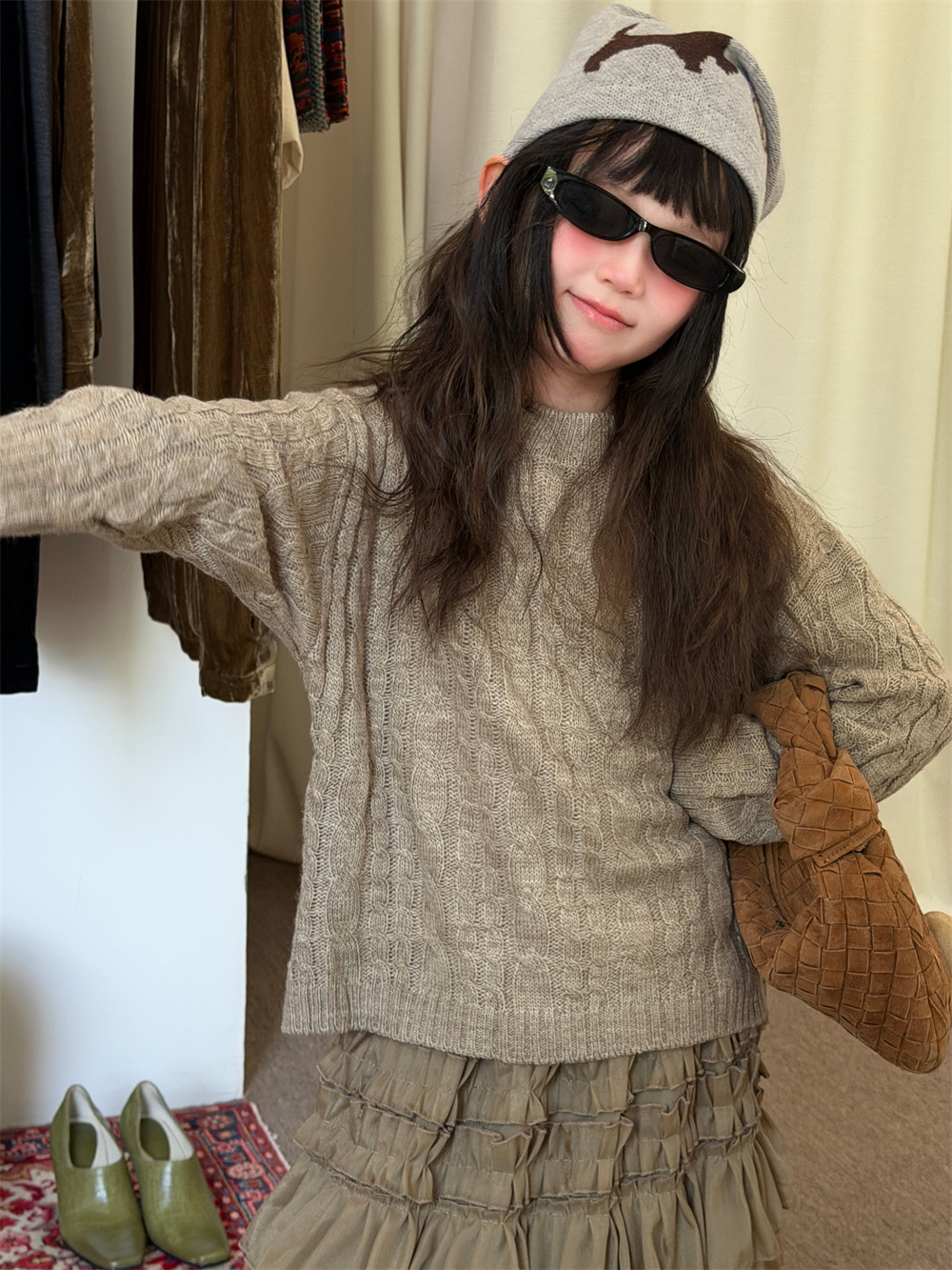 女の子用セーター 2026年秋冬新作 子供服 韓国スタイル  - Baby Clothing Jumpers のレビューと価格