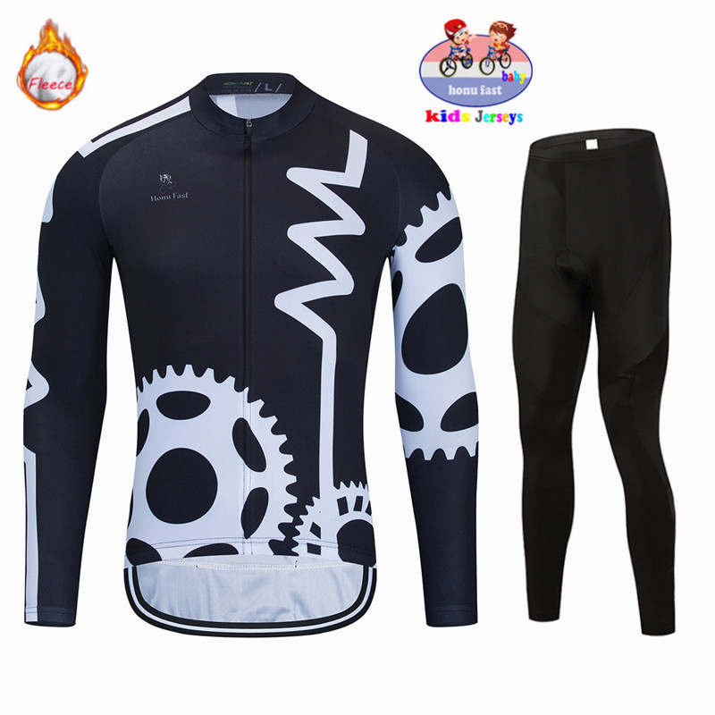 2026 キッズ長袖冬サーマルフリースサイクリングジャージセ - Baby Clothing Factory のレビューと価格