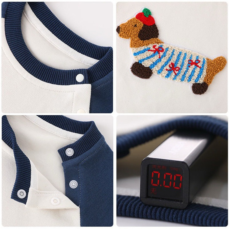 ユニセックスベビーワンピースロンパース服 春/秋用 男の子  - Baby Clothing Logo のレビューと価格