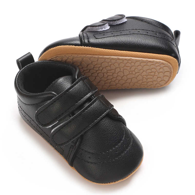 春と秋のファッショナブルでシンプルな布製シューズ、新生児向け - Soft Sole Booties のレビューと価格