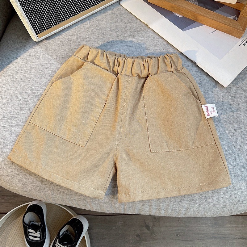 新しい夏のスーツ赤ちゃん漫画象子供ノースリーブトップ + シ - Baby Clothing Elephant のレビューと価格