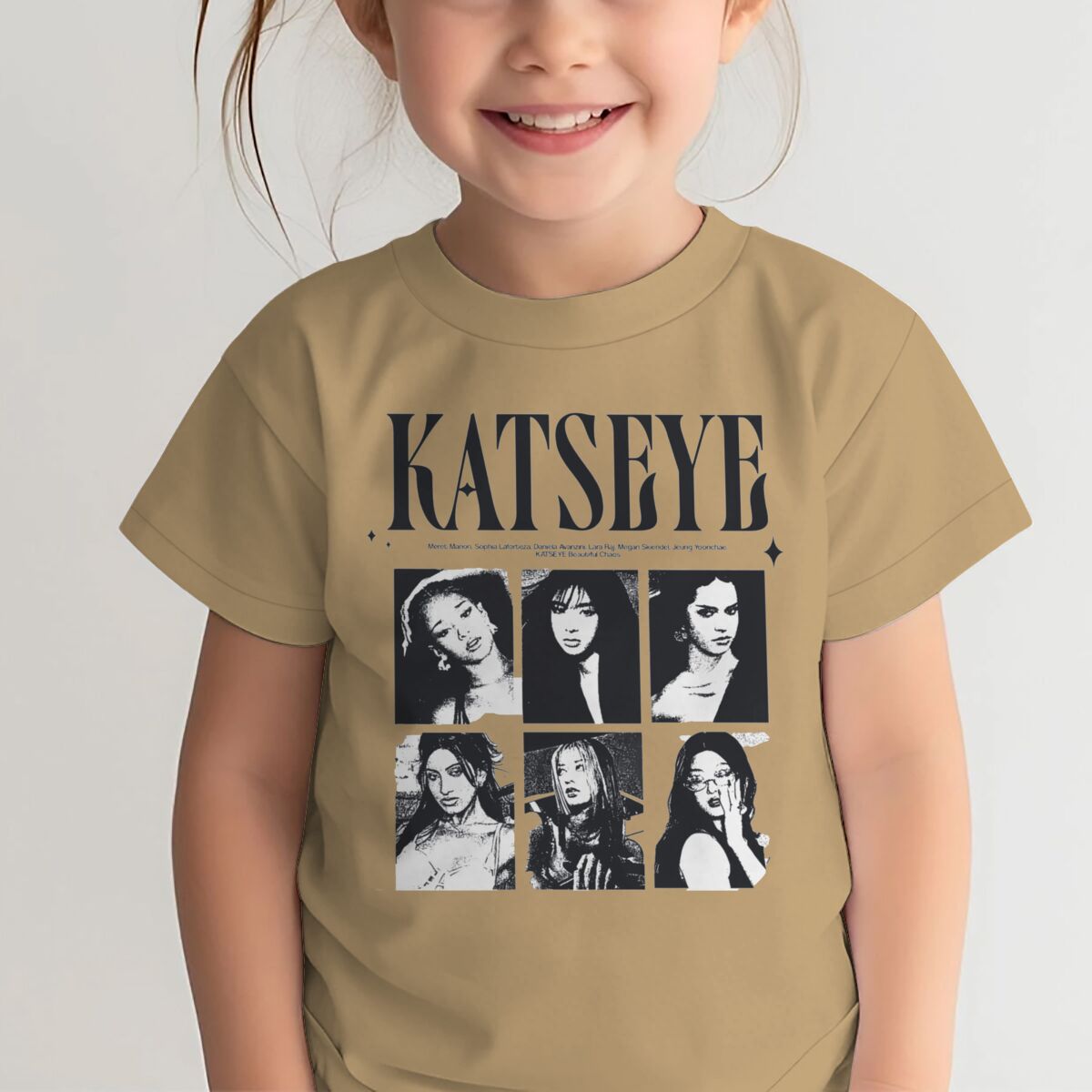 KATSEYE プリント夏トップス女の子 Y2K ヴィンテー - Baby Clothing On Sale のレビューと価格
