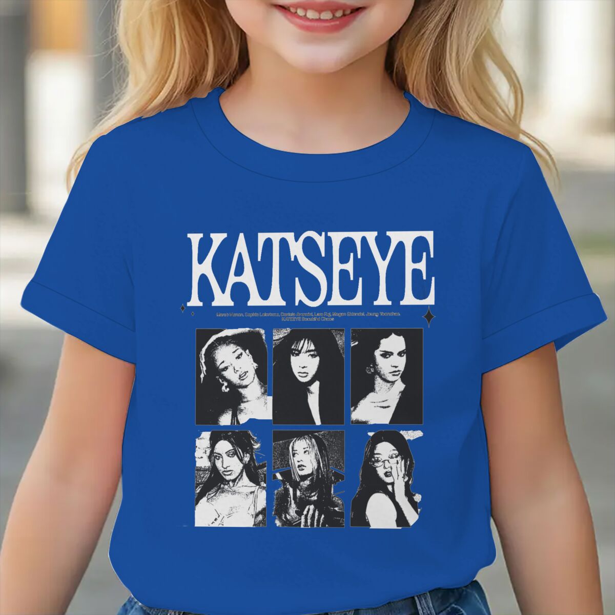 KATSEYE プリント夏トップス女の子 Y2K ヴィンテー - Baby Clothing On Sale のレビューと価格