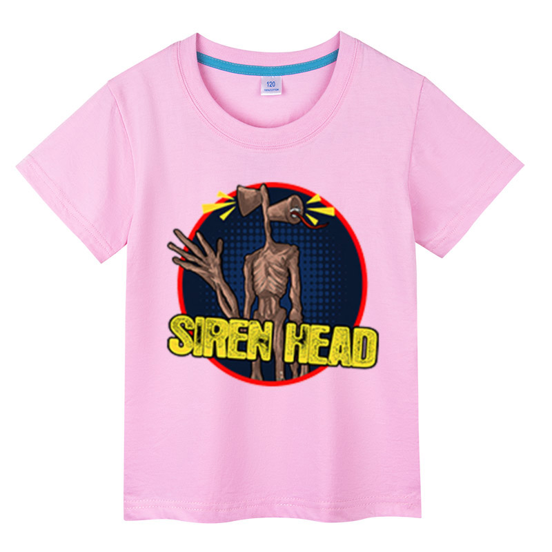 ブルーコットンサイレンヘッドプリント Tシャツ少年少女カジュ - Baby Shop Clothing のレビューと価格