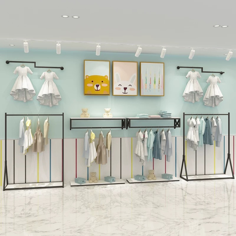 子供服店家具 ベビー服店陳列棚 キッズ服小売店用 - Baby Shop Clothing のレビューと価格