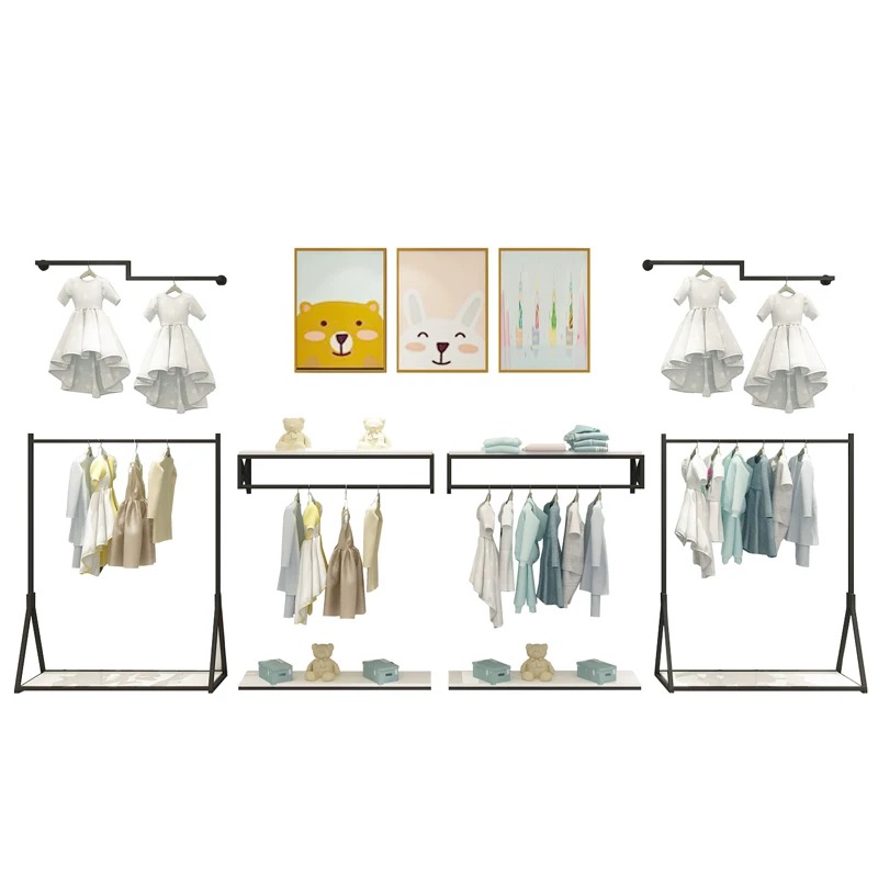 子供服店家具 ベビー服店陳列棚 キッズ服小売店用 - Baby Shop Clothing のレビューと価格