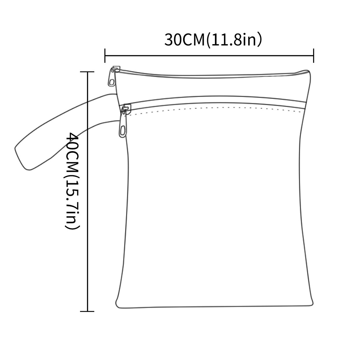 Happyfflute-ポータブル防水おむつバッグ,ベビーお - Baby Clothing Bag のレビューと価格
