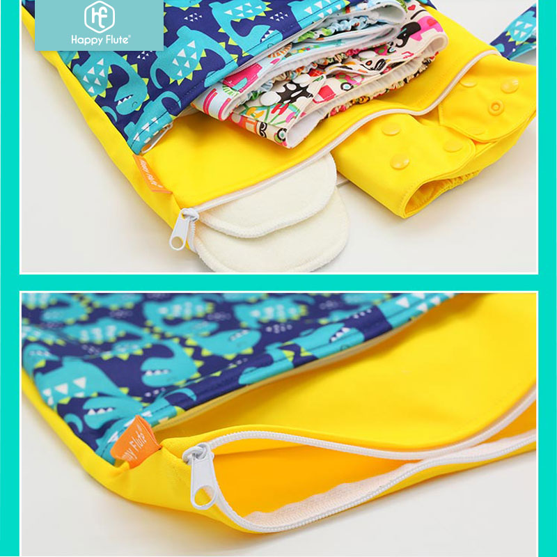 Happyfflute-ポータブル防水おむつバッグ,ベビーお - Baby Clothing Bag のレビューと価格