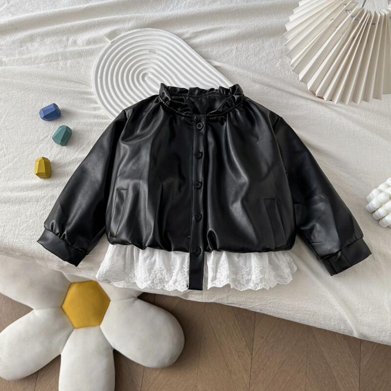 新モデル子供服女の子コート秋服春女の赤ちゃんフォレストスタイ - Baby Clothing Model のレビューと価格