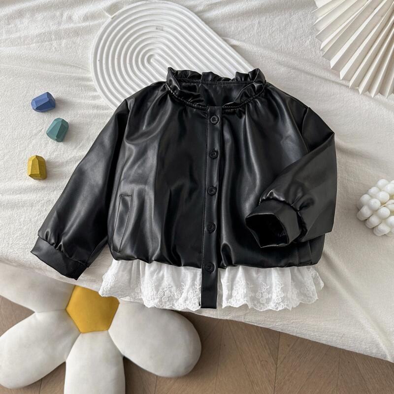 新モデル子供服女の子コート秋服春女の赤ちゃんフォレストスタイ - Baby Clothing Model のレビューと価格