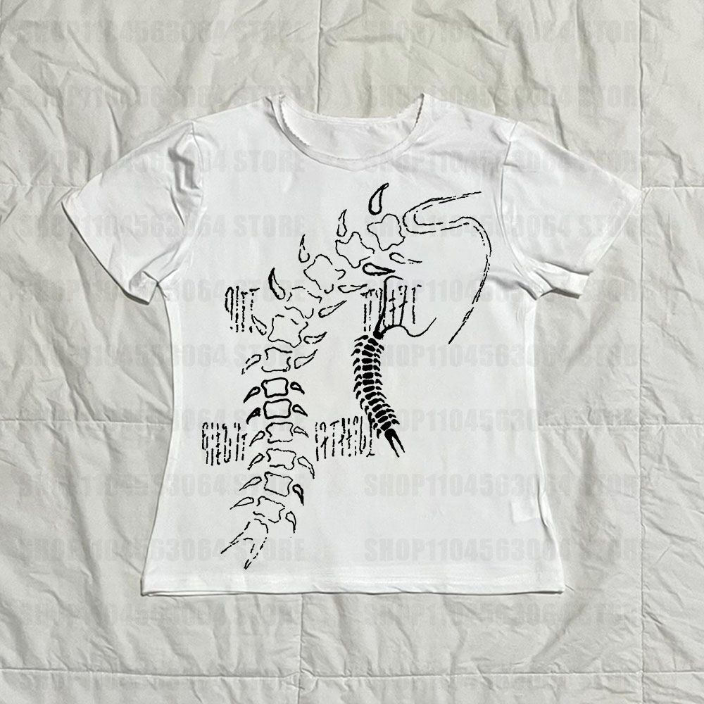 Y2k トップ Tシャツ ゴシック レディース Tシャツ ゴ - Baby Y2K Clothing のレビューと価格
