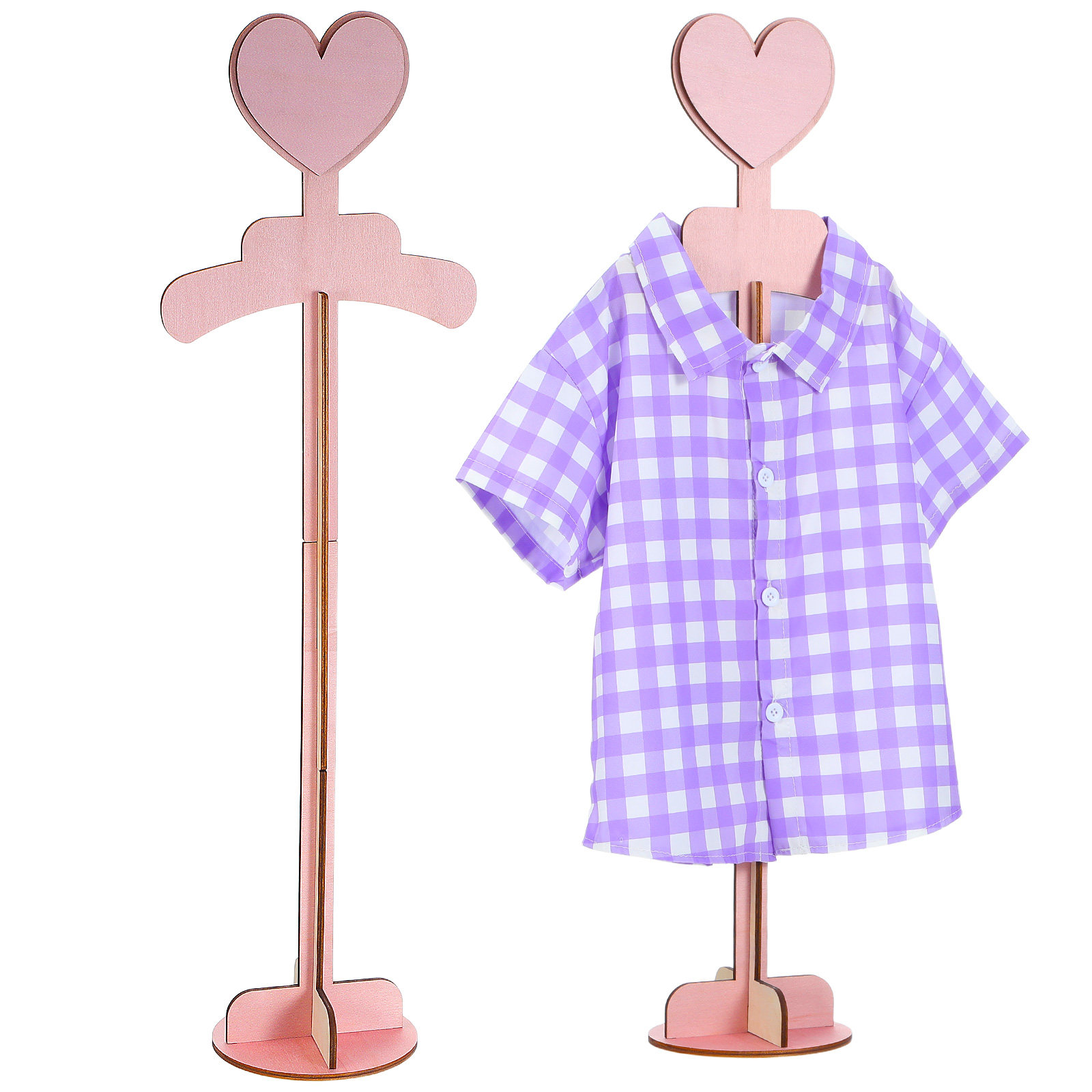 木製ベビー服ディスプレイスタンド（保育園・子供部屋用）- ミ - Baby Shop Clothing のレビューと価格