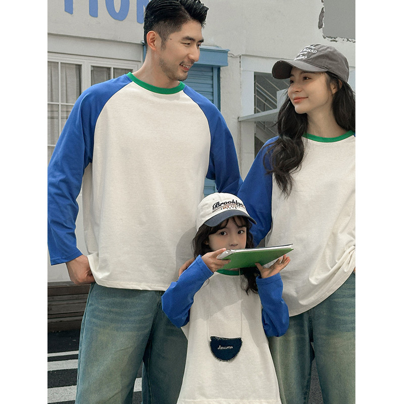 綿 Tシャツ家族マッチングおかしい長袖テスお父さんお母さんと - Baby Clothing Korea のレビューと価格