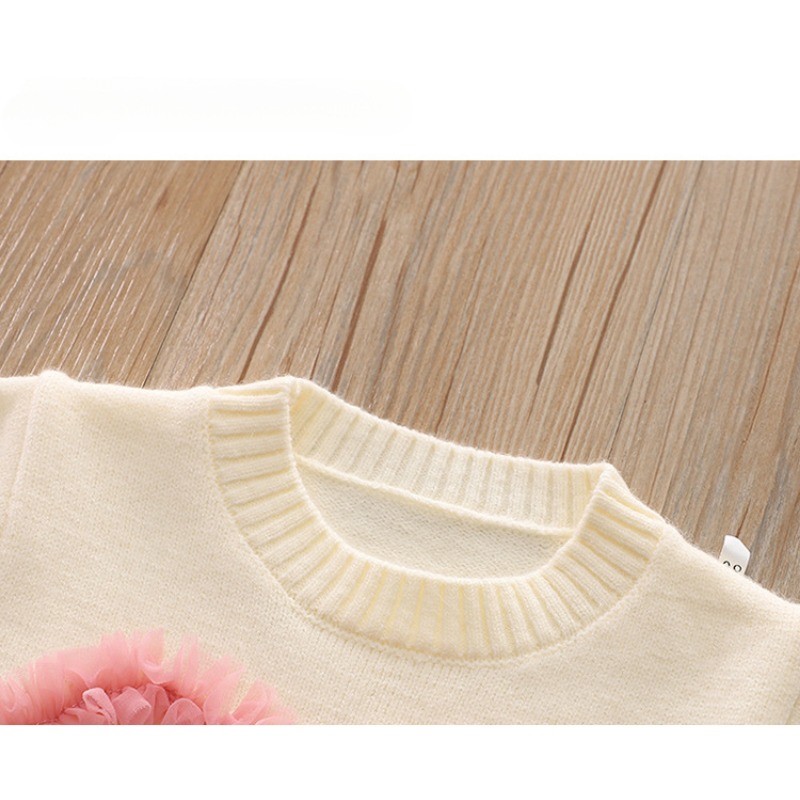 女の赤ちゃんのクマの愛のジャンパーとふわふわのスカートのセッ - Baby Clothing Jumpers のレビューと価格