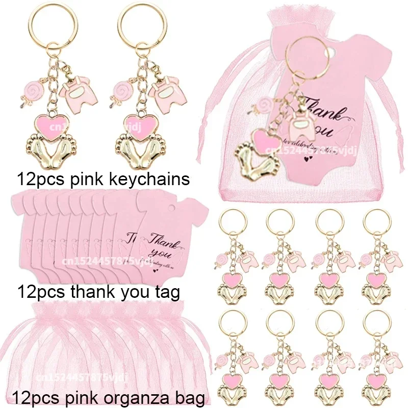 12 セット ベビーシャワーの記念品 ゲスト フットプリント - Baby Clothing Bag のレビューと価格