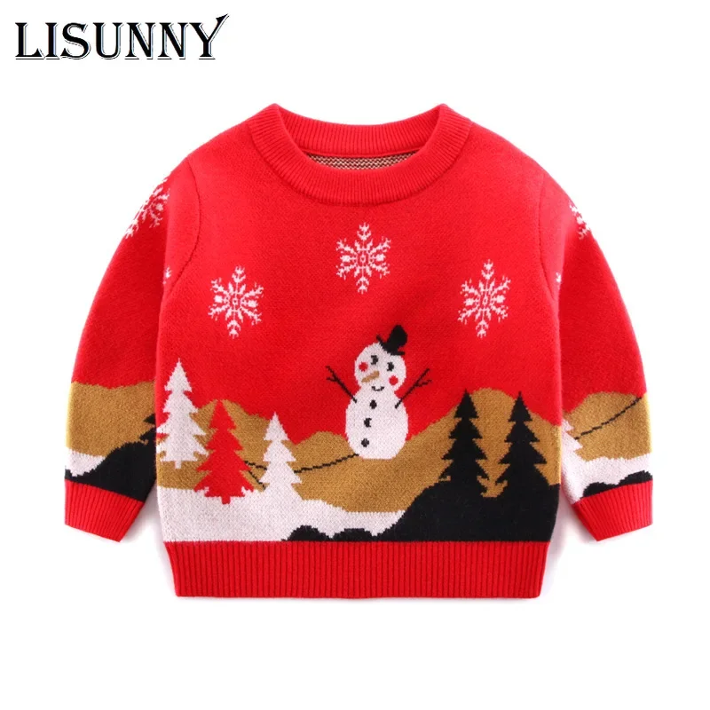 2025 秋冬子供クリスマスセータージャンパーコート子供服ベ - Baby Clothing Jumpers のレビューと価格