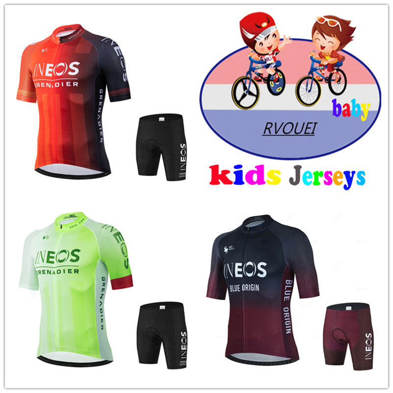 ベビー Ineos チームキッズサイクリングジャージセット男 - Baby Clothing Factory のレビューと価格
