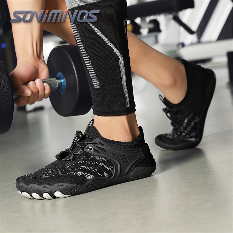 ワイドトゥマン裸足靴女性スポーツスニーカーユニセックスウォー - Soft Sole Booties のレビューと価格