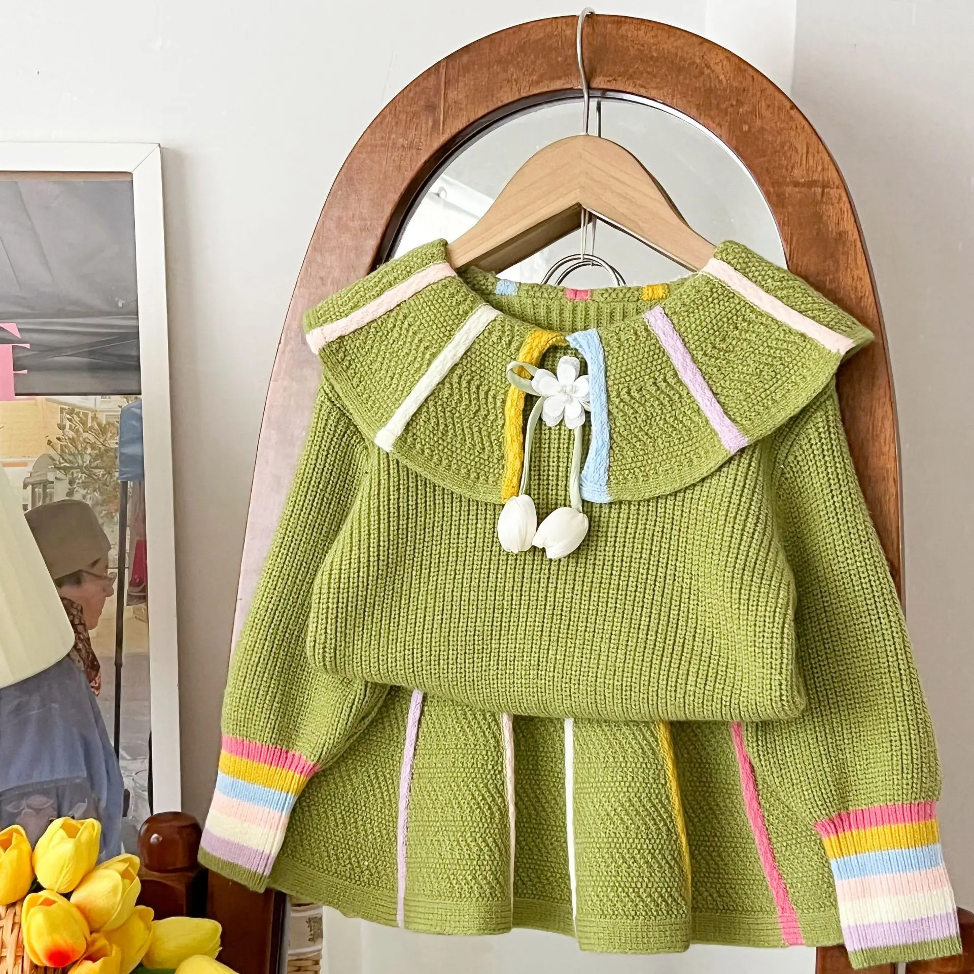 女の子スーツ2026春と秋の新作子供服女の子ベビーヘアボール - Baby Clothing Jumpers のレビューと価格