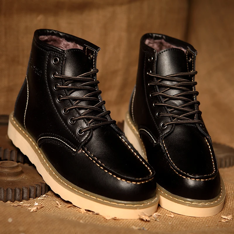 プレミアムレザーメンズデザートブーツカジュアルアウトドアソフ - Soft Sole Booties のレビューと価格