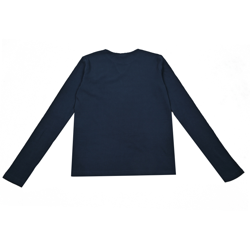 キッズシャツ ダークネイビーブルー 男の子と女の子用 カジュ - Baby Clothing Logo のレビューと価格