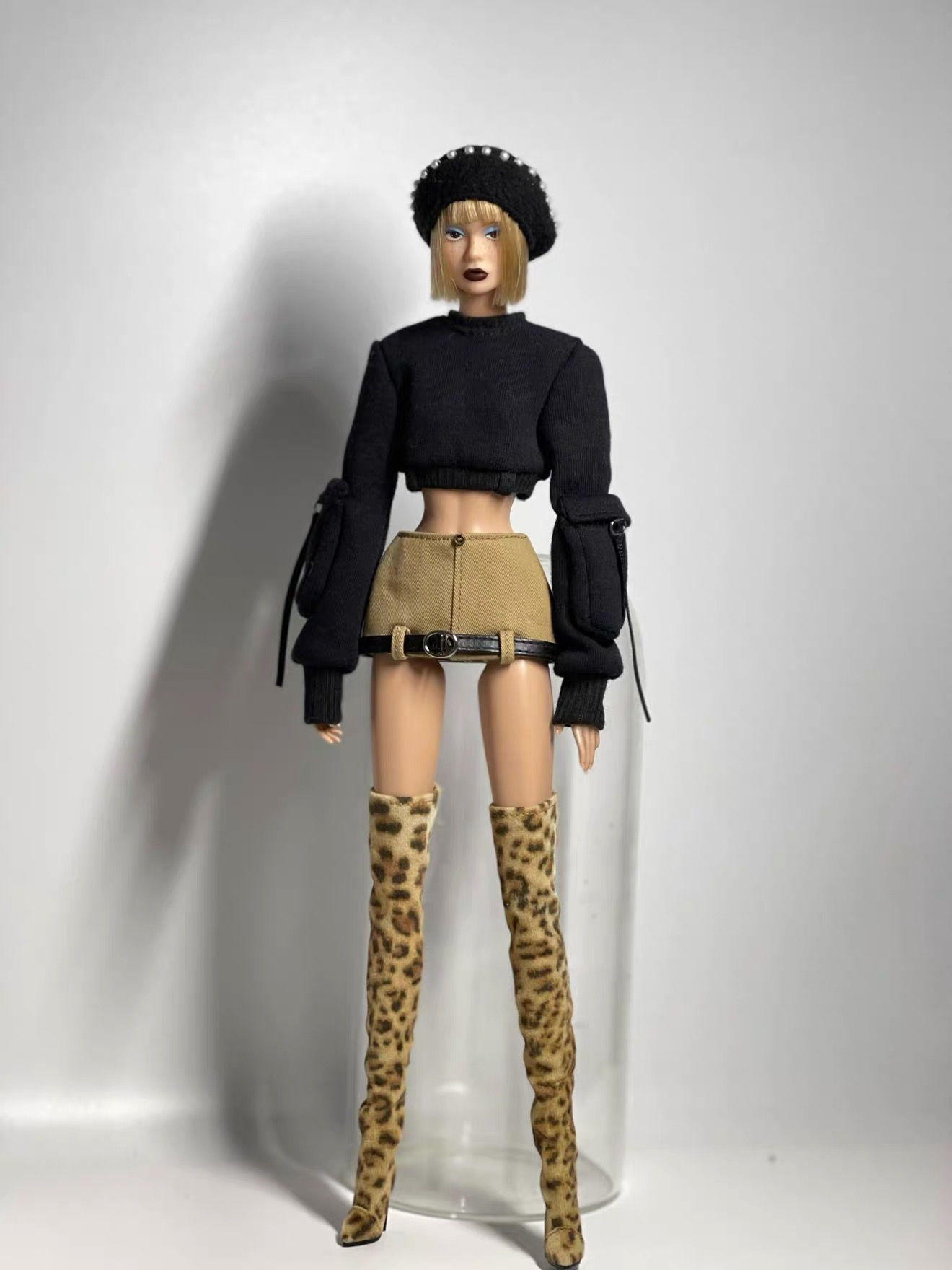 1/6 スーパーモデル人形靴パーツ高品質エレガントなレザーブ - Baby Clothing Model のレビューと価格
