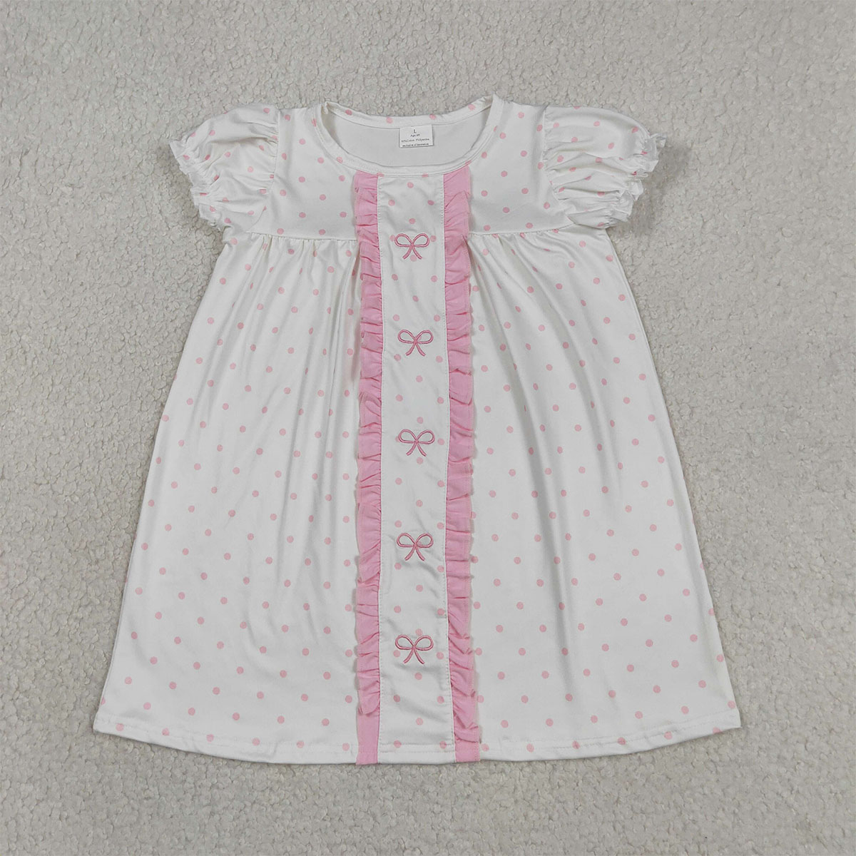おしゃれで快適なベビー服、スモック加工の姉妹服、フリル袖のピ - Baby Clothing Wholesale のレビューと価格