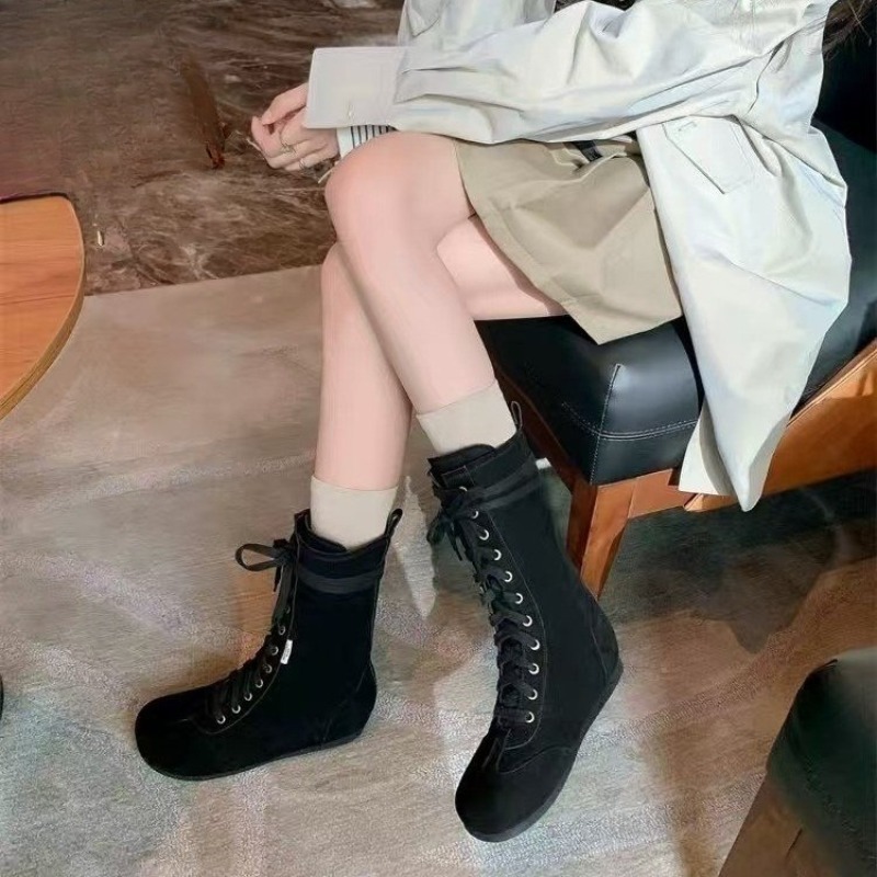 ファッションインサイド ハイヒールブーツ 秋の新作 ラウンド - Soft Sole Booties のレビューと価格