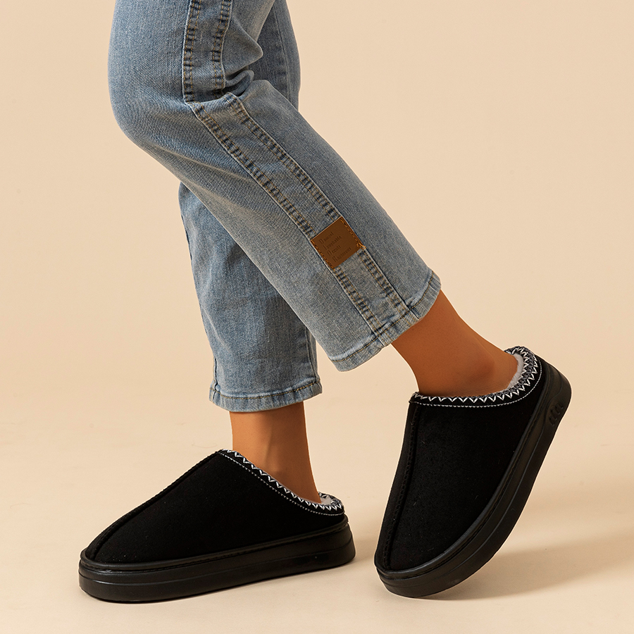 ファッションメンズスリッパ冬の屋内寝室暖かいソフトソールコン - Soft Sole Booties のレビューと価格