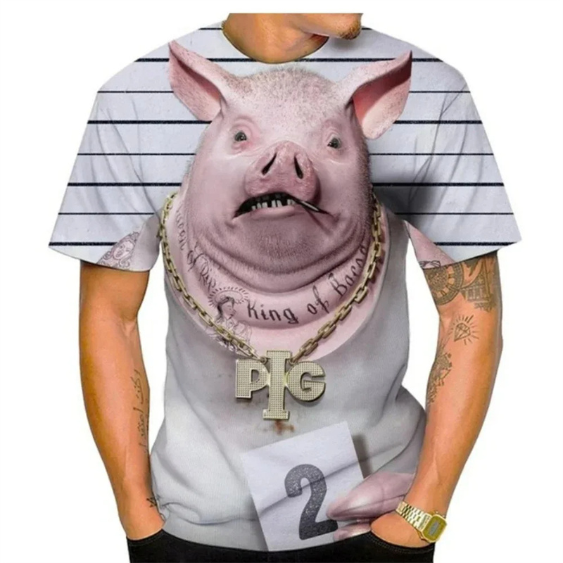 夏の男性 Tシャツ夏 3D プリント新しい女性 Tシャツ面白 - Baby Y2K Clothing のレビューと価格