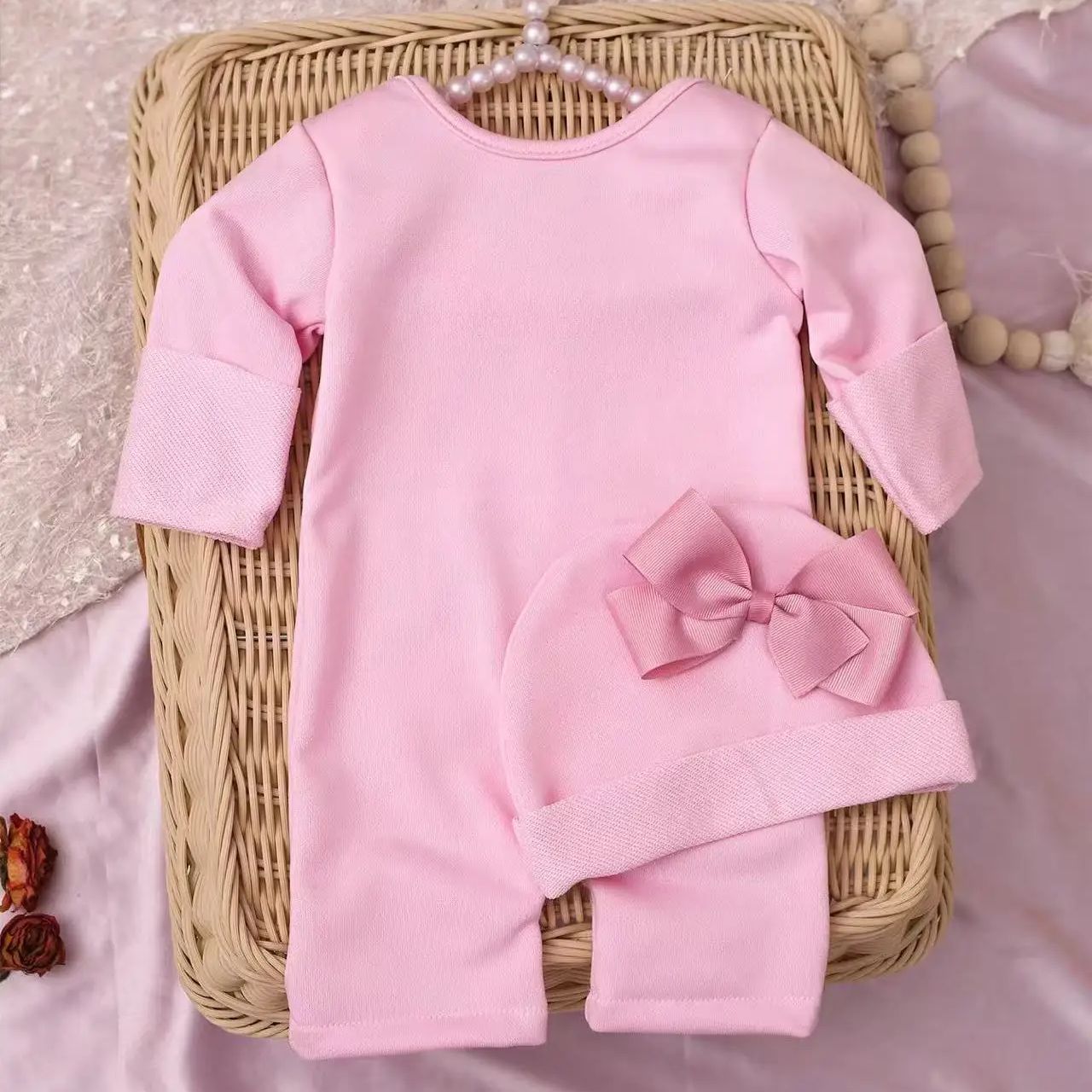 Ylsteed 2 個新生児写真撮影長袖ロンパースジャンプス - Baby Clothing Patterns のレビューと価格
